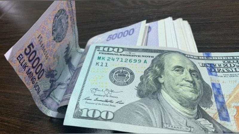 'O`zbekistonda chet el valyutalarining narxlari pastladi'ning rasmi