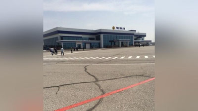 'Farg`ona aeroporti faoliyatini tikladi. Reyslar vaqti e`lon qilindi'ning rasmi