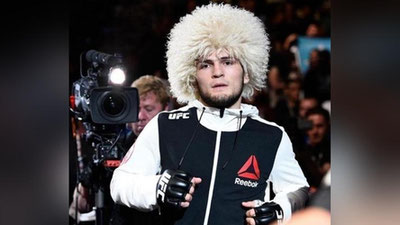 'Habib Nurmagomedov MMAni tark etdi'ning rasmi