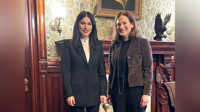 'Saida Mirziyoeva Oq uyda Jo Baydenning yordamchisi bilan uchrashdi'ning rasmi