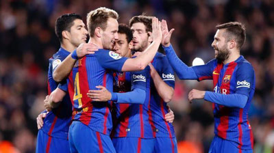 'La Liga. “Barselona” o`z maydonida “Selta” darvozasiga 5 ta gol urdi'ning rasmi