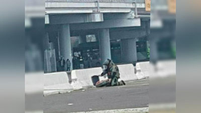 'Chilonzor metrosi yaqinidagi hudud shubhali chamadon tufayli to`sib qo`yildi'ning rasmi