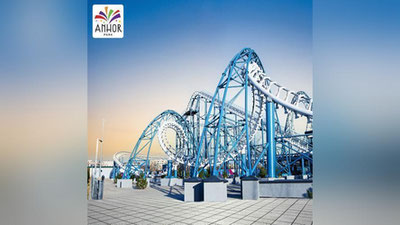 Изрображение 'В парке «Анхор Локомотив» запустили новый аттракцион "экстремального класса"'