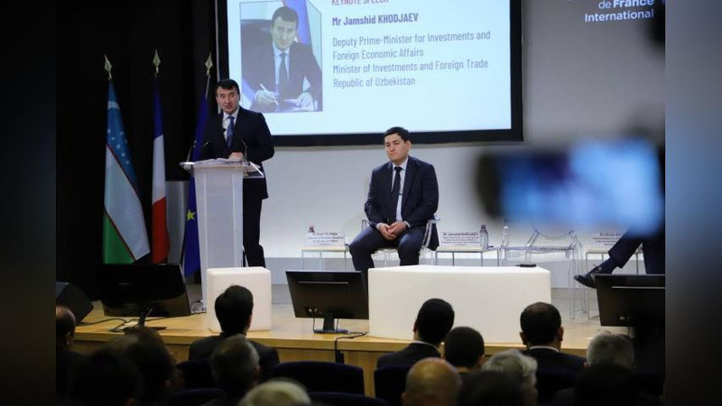 'Parijda o`zbek-fransuz biznes forumi o`tkazildi'ning rasmi