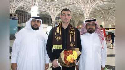 'Nesterov Saudiya jamoasiga o`tdi 'ning rasmi