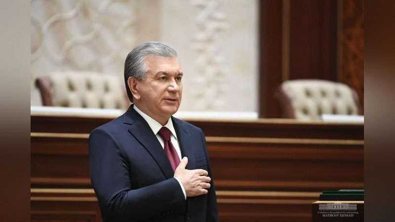 '⚡️Shavkat Mirziyoev O`zbekiston prezidenti etib qayta saylandi'ning rasmi