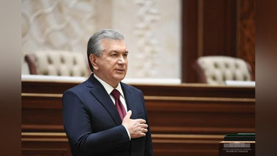 '⚡️Shavkat Mirziyoev O`zbekiston prezidenti etib qayta saylandi'ning rasmi