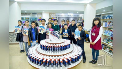 'Poytaxtda besh qavatli yangi kitob savdo majmuasi ishga tushirildi'ning rasmi