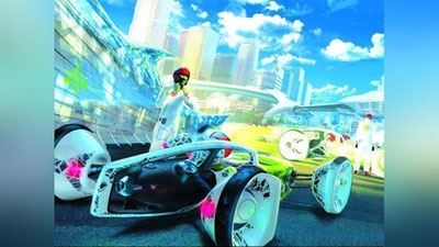 'Kelajak avtomobili: "Volkswagen Nanospyder"'ning rasmi