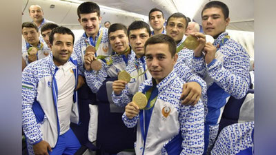 'Engilmas bokschilarimiz haqida taniqli kinorejissyor Janik Fayziev ishtirokida film suratga olinadi'ning rasmi