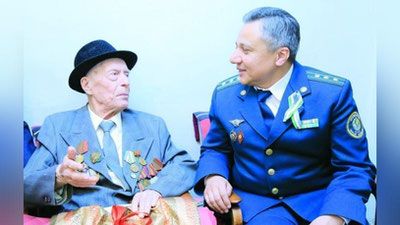 'Ikkinchi jahon urushi qatnashchilari hamisha e`zozda'ning rasmi