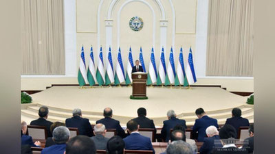 'Vazirlar Mahkamasi a`zolarini Oliy Majlis tomonidan tasdiqlash amaliyoti joriy etiladi'ning rasmi