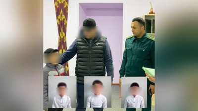 'Farg`onada 3-sinf o`quvchilari ko`chada turgan “Gentra”ni yoqib yubordi'ning rasmi