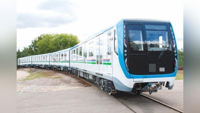 'Rossiya korxonasi Toshkent metrosi uchun 5 ta poezd jo`natdi'ning rasmi