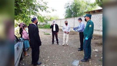 'Sardoba toshqinidan jabr ko`rgan aholining uy ajratish haqidagi 724 ta murojaati rad etilgan'ning rasmi