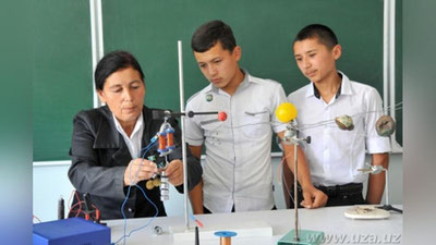 'Ўқитувчиларга уй-жой ажратиш, моддий ва маънавий қўллаб-қувватлаш тизими жорий этилади'ning rasmi