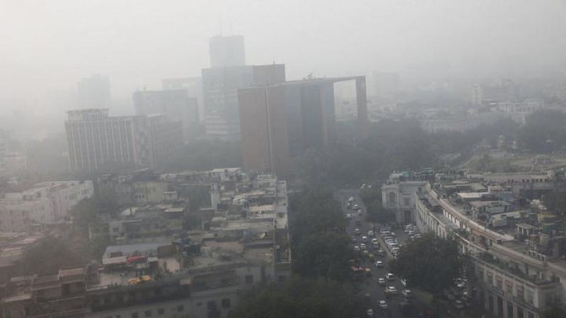 '​DEHLI ShAHRIDA SOG`LIQ UChUN HAVFLI HOLAT KUZATILMOQDA'ning rasmi