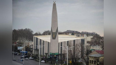 Изрображение 'Мечеть, построенная в стиле "хай-тек" на Чиланзаре, сдана в эксплуатацию'