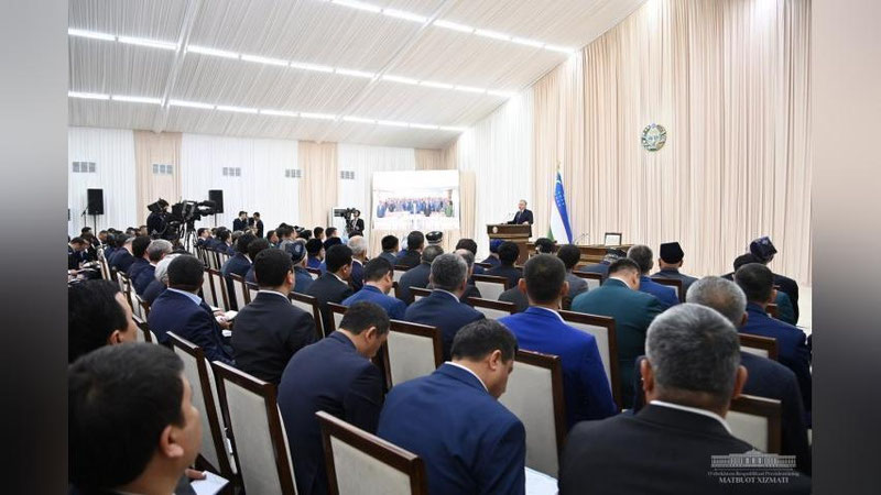 'O`tgan yili mahalladagi tadbirkorlik uchun Sayxunobodga 120 milliard so`m berilgan, ammo…'ning rasmi