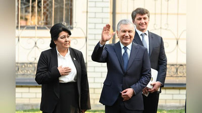 'Shavkat Mirziyoev Toshkent shahridagi 3-Katta Chilonzor mahallasiga bordi'ning rasmi