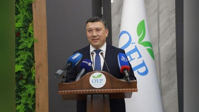 'Narzulla Oblomurodov partiyadoshlarini «tarixiy g`alaba» bilan tabrikladi'ning rasmi