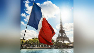 'Франция байроғи ранги ўзгарди'ning rasmi