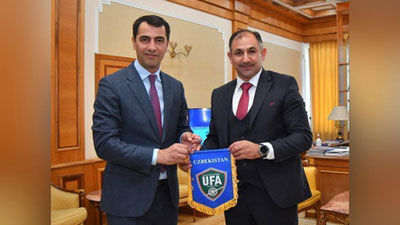 'Тожикистонлик ҳакамлар ҳам Ўзбекистон чемпионати ўйинларини бошқариши мумкин'ning rasmi