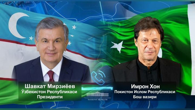 'Shavkat Mirziyoev Pokiston Bosh vaziri bilan telefon orqali muloqot qildi'ning rasmi