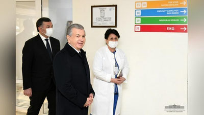 'Амбулатор ва стационар тиббий хизматни ўзида жамлаган янги тажрибани амалиётга жорий қилиш керак — Президент'ning rasmi