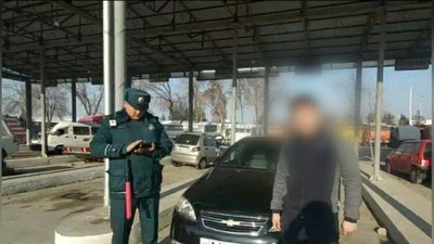 'Рухсат этилмаган "маёқча" ўрнатиб, автомобиль бошқарган "шумахер" ҳайдовчига чора кўрилди'ning rasmi