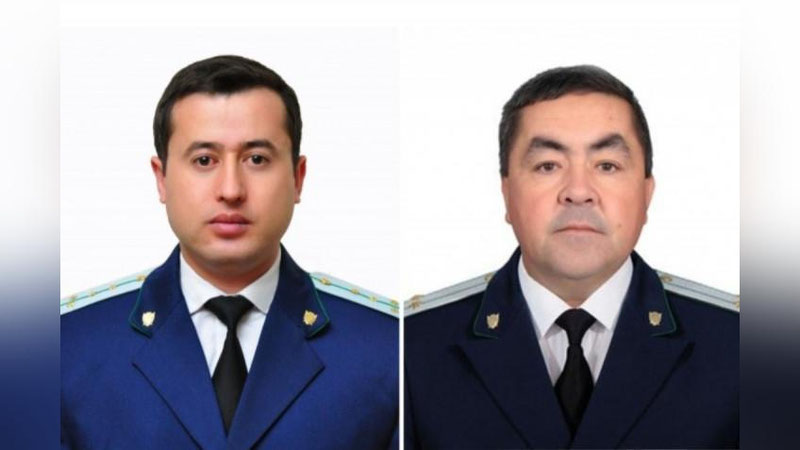 'Qarshi tumaniga yangi prokuror tayinlandi'ning rasmi