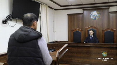 'Хоразмда реклама мониторидаги беҳаё видео бўйича суд бўлиб ўтди'ning rasmi