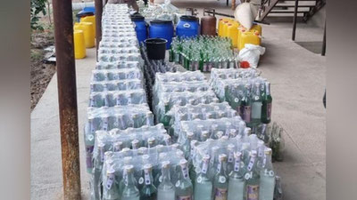 'Деновда қўлбола усулда алкоголли маҳсулотлари ишлаб чиқараётган яширин цехлар фош этилди'ning rasmi