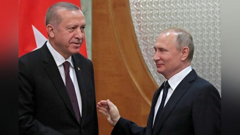 'Vladimir Putin Tehronga bordi'ning rasmi