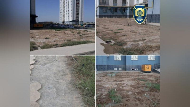 'Qarshidagi ko`p qavatli turar-joy binolari atrofini obodonlashtirishda 573,2 mln so`m talon-toroj qilindi'ning rasmi