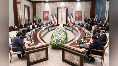 'O`zbekiston va Eron o`rtasida yaqin istiqbolda tovar ayirboshlashni 1 mlrd dollarga etkazish uchun keng imkoniyatlar bor'ning rasmi