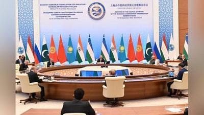 'Biz birgalikda mintaqaviy va global xavfsizlikni ta`minlash maqsadida, mamlakatlarimiz va xalqlarimiz taraqqiyoti va farovonligi yo`lida tashkilotni yangi marralarga olib chiqishga qodirmiz-Prezident'ning rasmi