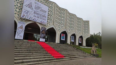 'Toshkentda IX xalqaro zamonaviy san`at Biennalesi' ochildi'ning rasmi
