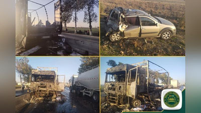 'Jomboyda "DAF"  yonib ketdi'ning rasmi