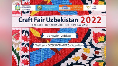 'Toshkentda xalqaro hunarmandchilik yarmarkasi bo`lib o`tadi'ning rasmi