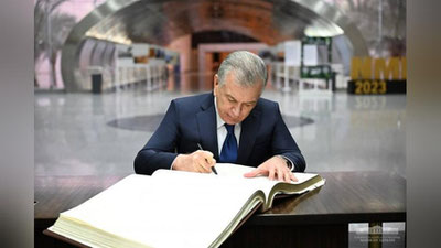 'Shavkat Mirziyoev Misr sivilizasiyasi milliy muzeyi bilan tanishdi'ning rasmi