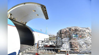 'O`zbekistondan Suriyaga qariyb 50 tonna insonparvarlik yordami yuborildi'ning rasmi