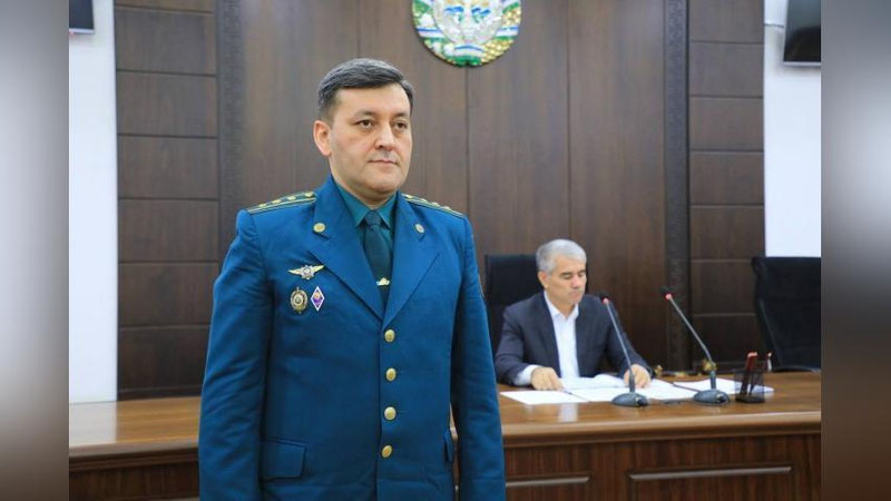 'Buxoro IIBga boshliq tayinlandi'ning rasmi