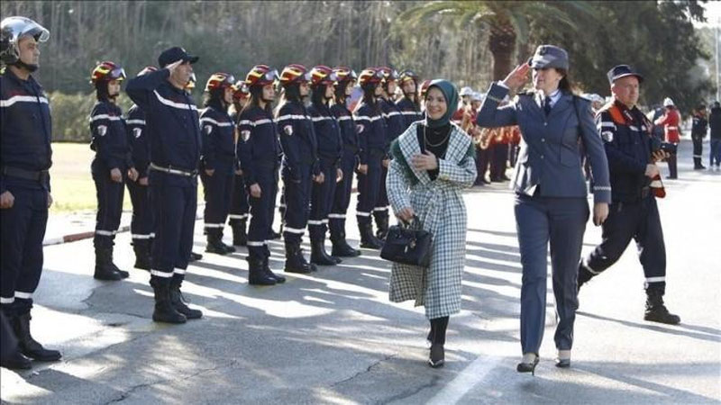 'Jazoirda Turkiyadan qaytgan qutqaruvchilar taqdirlandi'ning rasmi