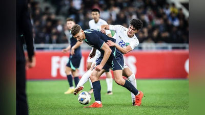 'O`zbekiston Avstraliyani mag`lub etib, Jahon chempionatiga yo`l oldi'ning rasmi