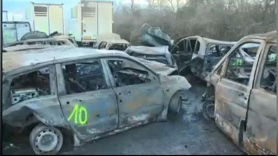 'Budapeshtda yirik avtohalokat yuz berdi'ning rasmi