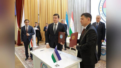 'O`zbekiston va Tojikiston OTM o`rtasida 30 ga yaqin hujjat imzolandi'ning rasmi