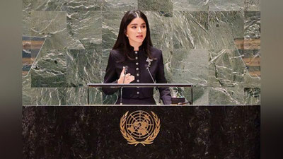 'Saida Mirziyoeva BMTda O`zbekiston nomidan chiqish qildi'ning rasmi