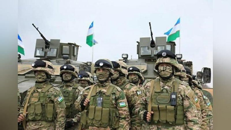 'Ўзбек ҳарбийлари Россияга ёрдам бериш учун жалб этилгани тўғрисидаги хабарлар рад этилди'ning rasmi