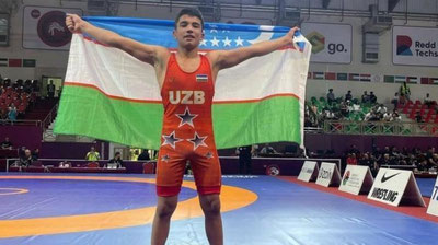 'O`zbekistonlik kurashchi Iordaniyadagi musobaqada oltin medalni qo`lga kiritdi'ning rasmi